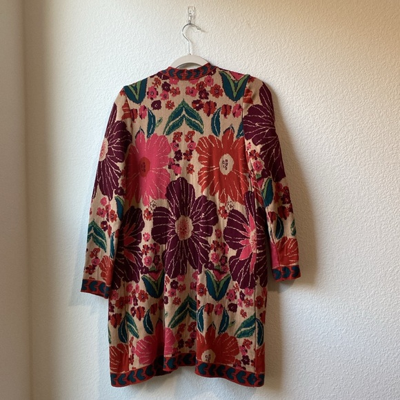 Soft Surroundings | Allyson cardigan in autumn floral - Picture 2 of 4